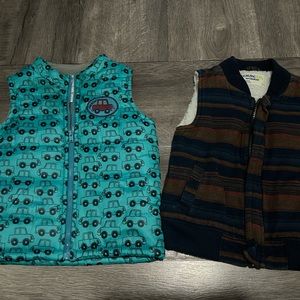 Toddler boy vests 2/$10